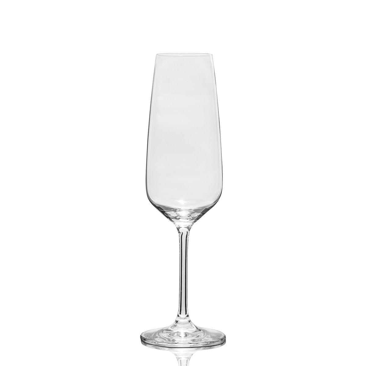 Zwiesel Kristallglas Sz, Champagne Taste 7 Mit Mp Transparent Glass Set Of 6 - Home4u