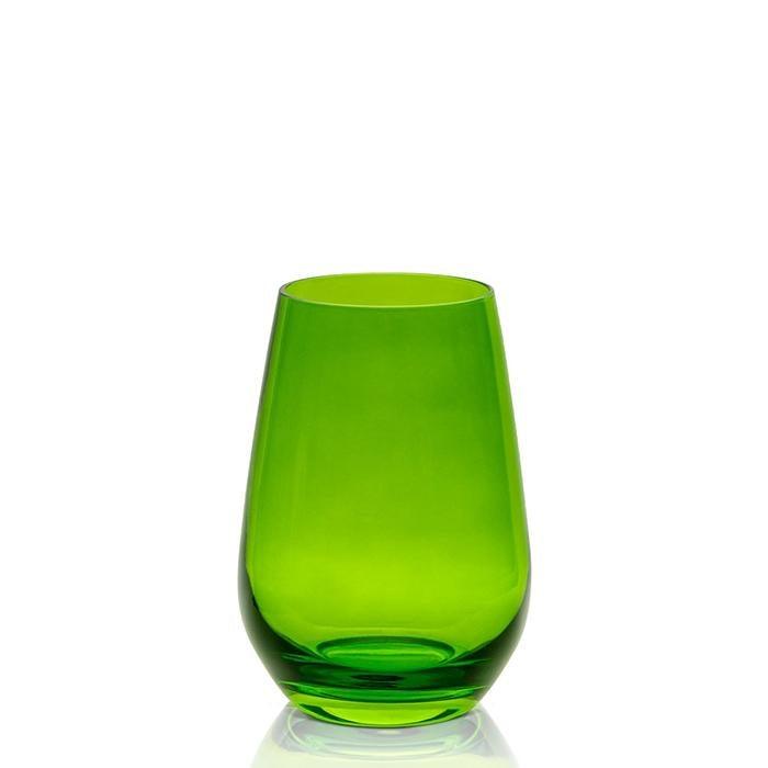 Zwiesel Kristallglas Sz, Water Vina Spots 42 Green Green Glass Set Of 6 - Home4u