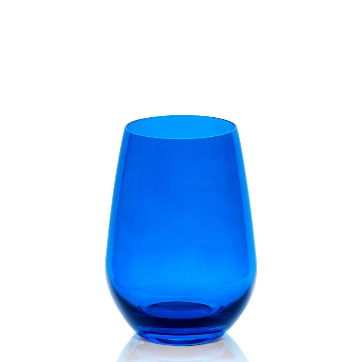 Zwiesel Kristallglas Sz, Universal Vina Spots 79 Blue Glass Set Of 6 - Home4u