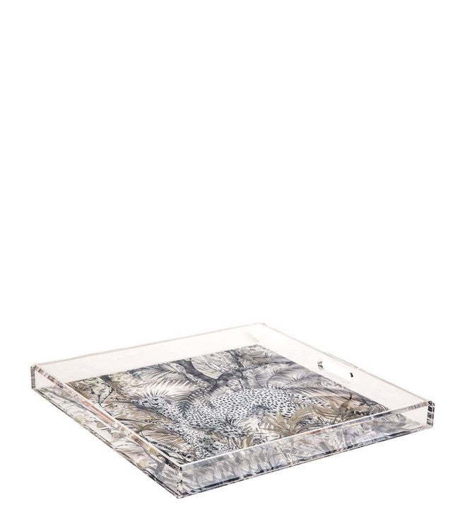 Arcadia Cheetah 18 X 18 Acrylic Tray