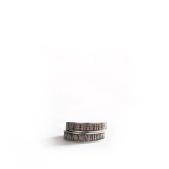 Chilewich Mini Basketweave Napkin Ring Espresso - Home4u