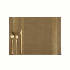 Chilewich Tuxedo Stripe Table Mat Gold - Home4u