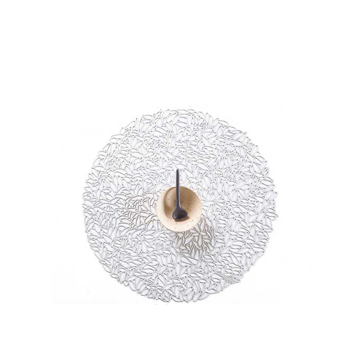 Chilewich Predded Petal Mat Glacier - Home4u