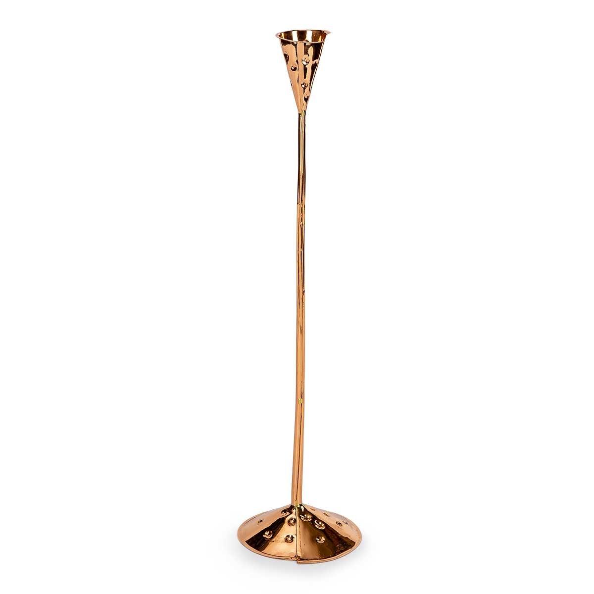Vetka Copper Candle Holder Large - Home4u