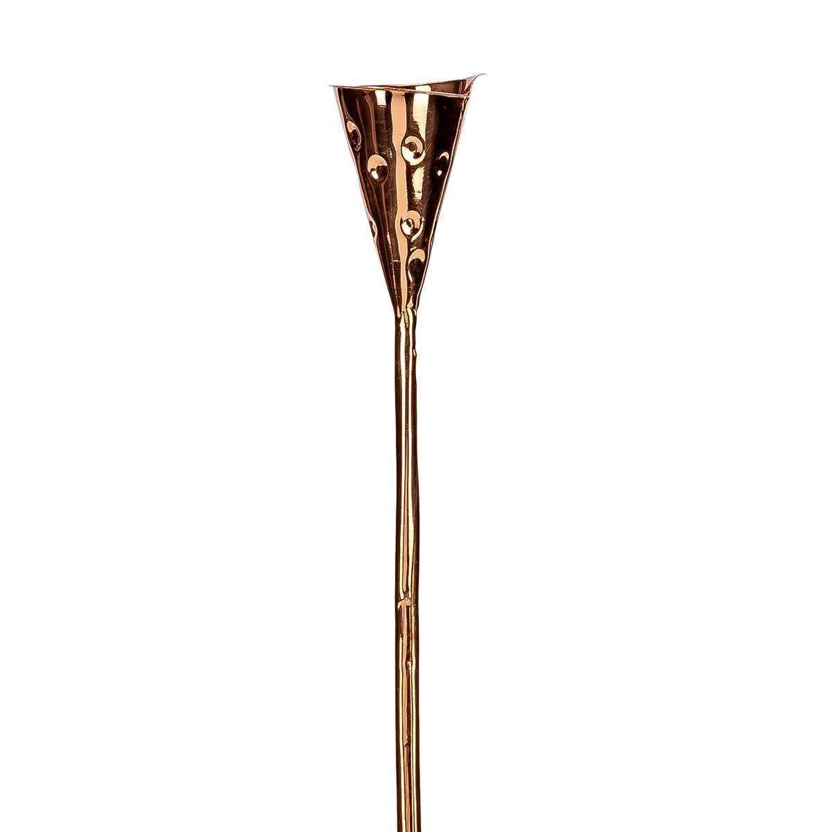 Vetka Copper Candle Holder Large - Home4u