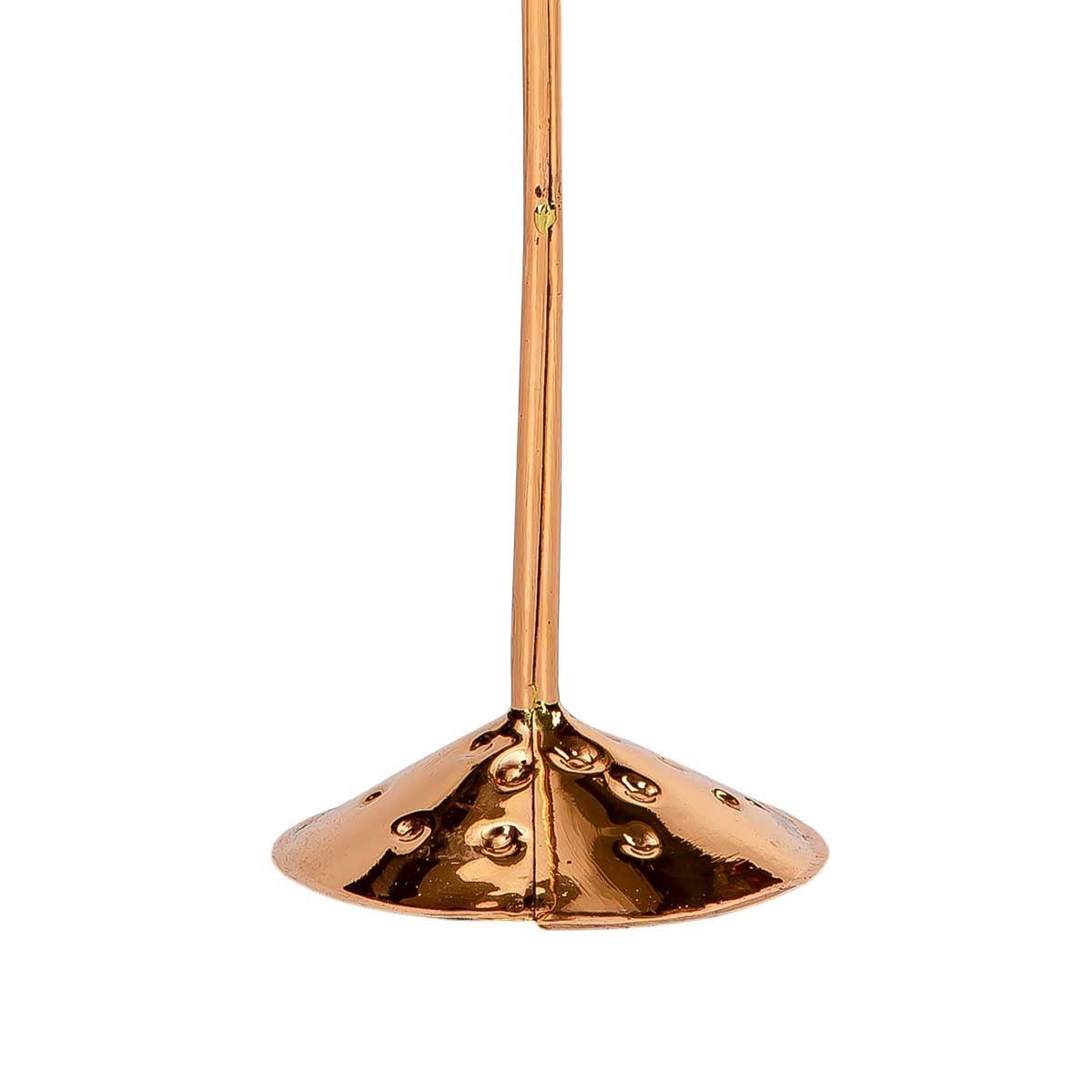 Vetka Copper Candle Holder Large - Home4u