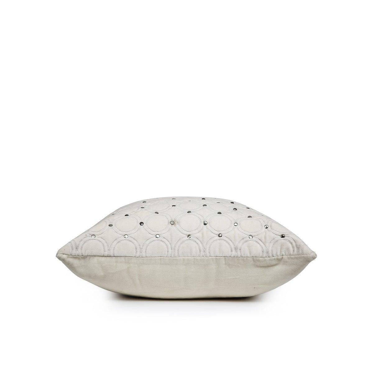 Meridian 18 In X 18 In Ivory Cushion Cover - Home4u