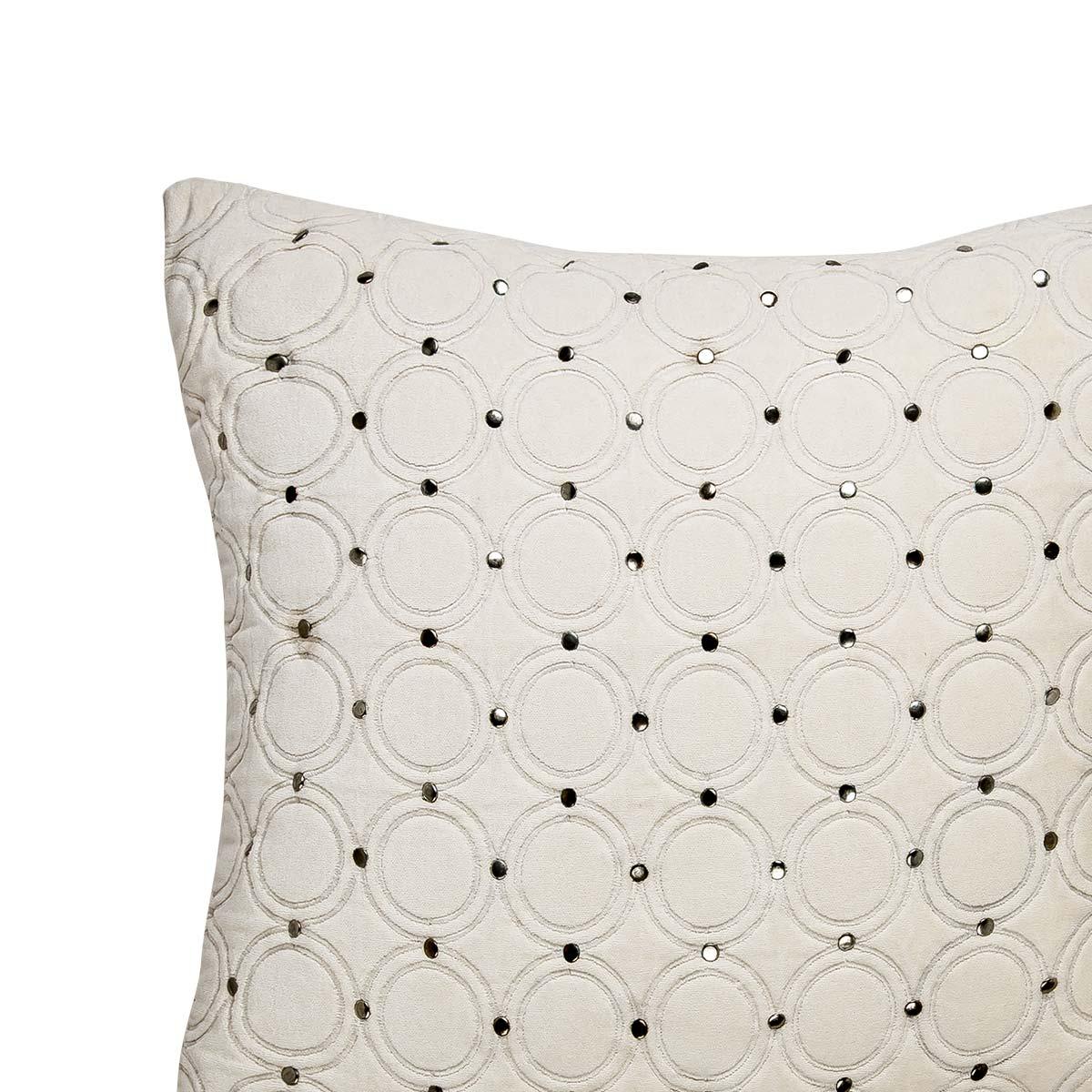 Meridian 18 In X 18 In Ivory Cushion Cover - Home4u