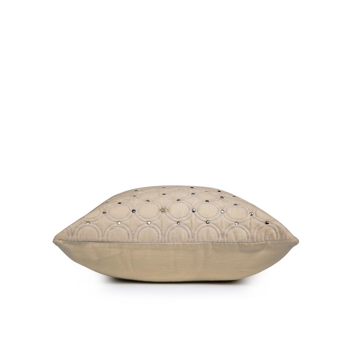 Meridian 18 In X 18 In Sand Cushion Cover - Home4u
