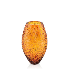 Amber Crystal Vase