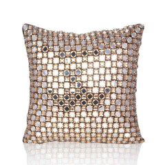Aaina Cushion Brown 12 x 12 Inch