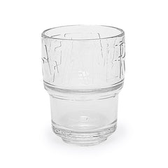 Typo clear tumbler Set of 6