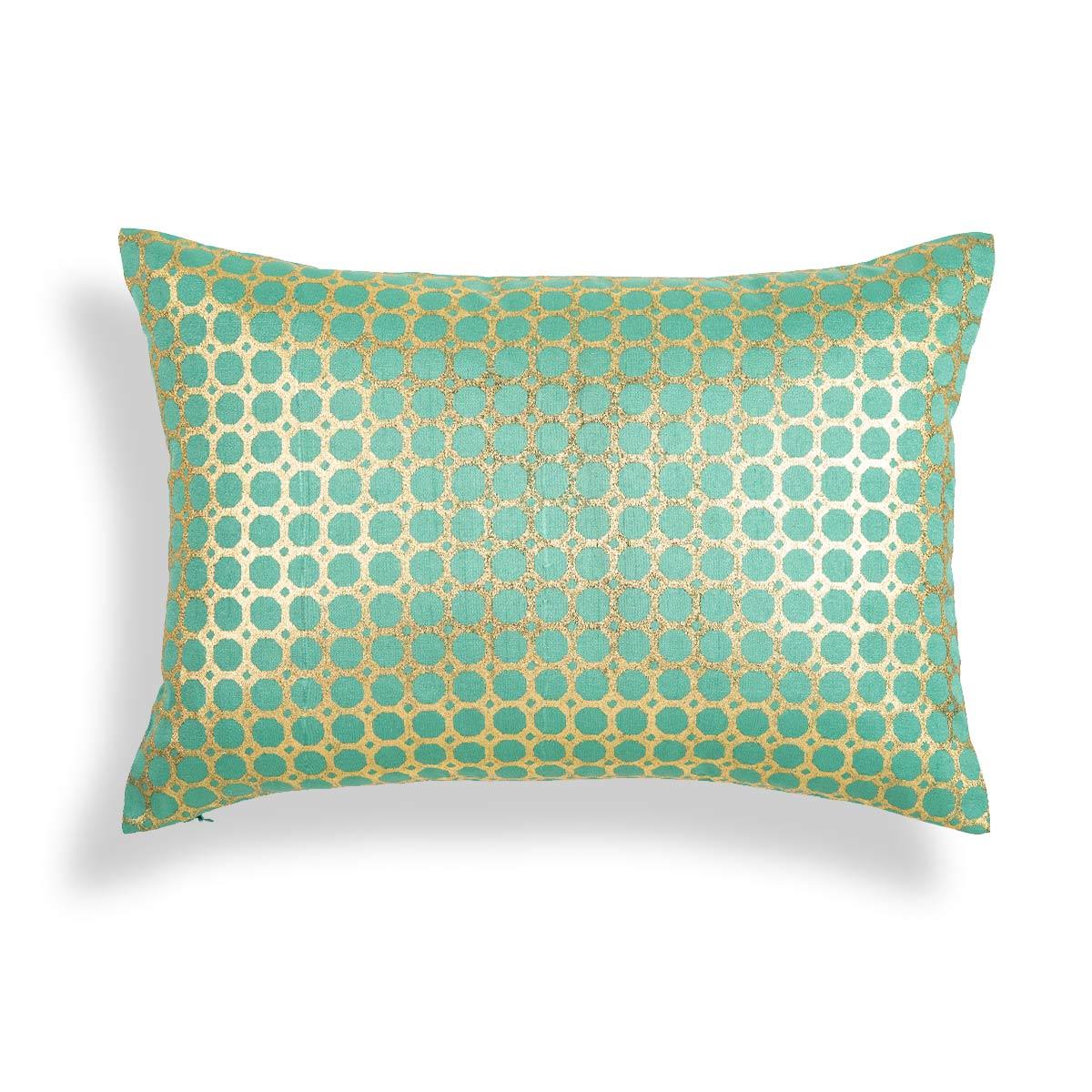 Alani 14 In X 20 In Green Cushion Cover - Home4u