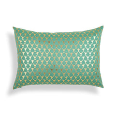 Brites 14 In X 20 In  Green Cushion Cover - Home4u
