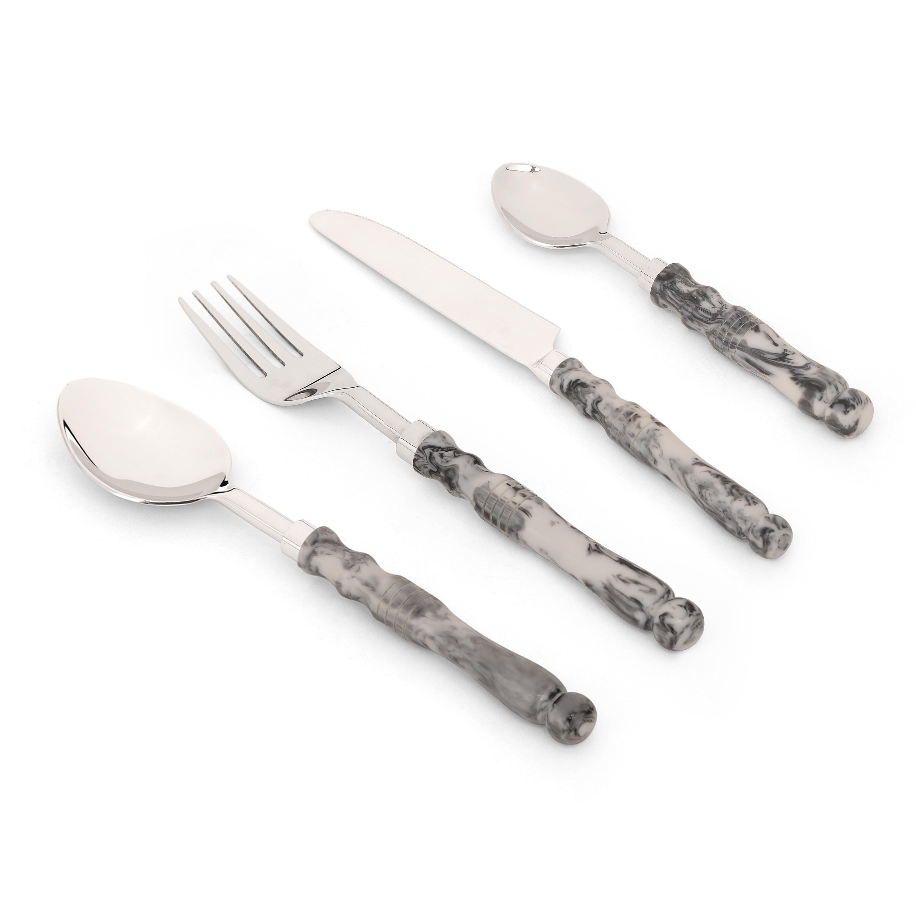 Simin Spoons, Fork, Knives Set Of 4 - Home4u