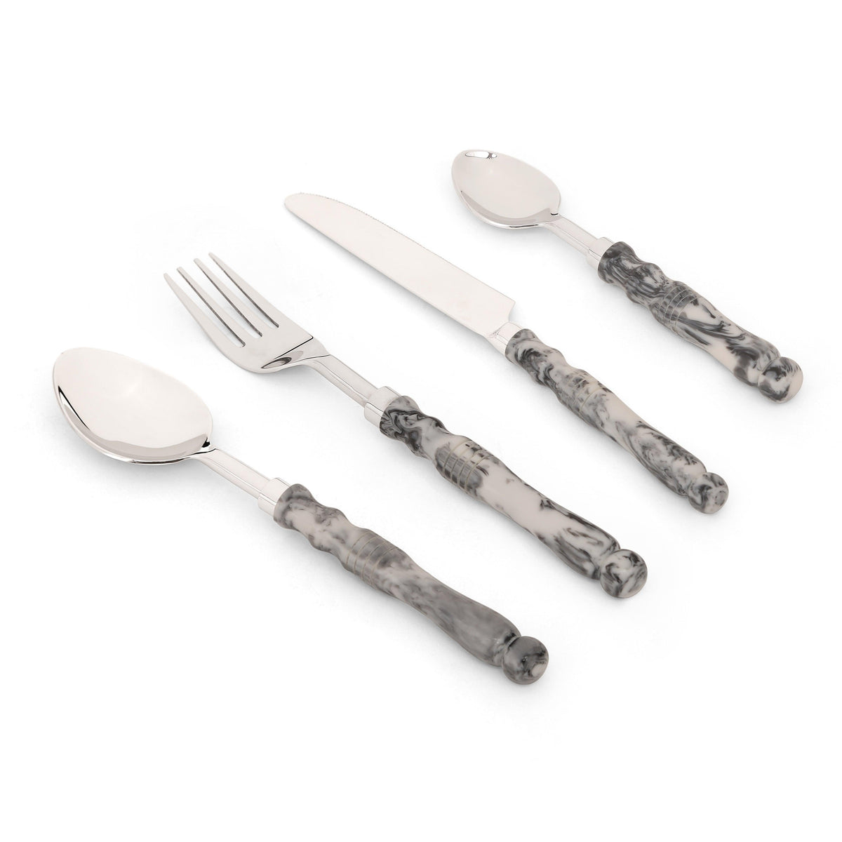 Simin Spoons, Fork, Knives Set Of 4 - Home4u