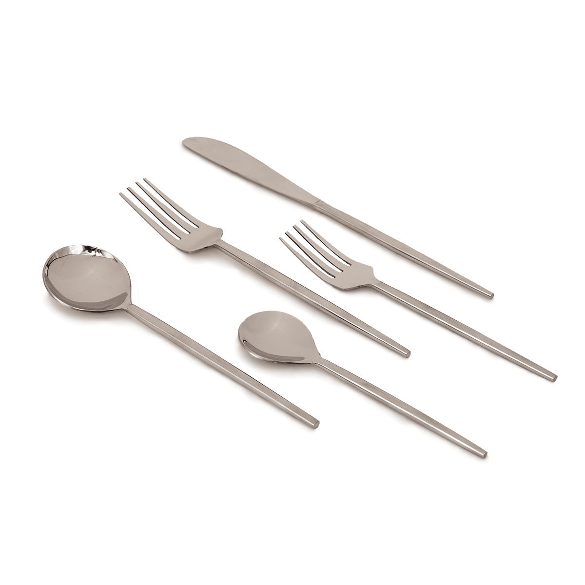 Gart Cutlery Set Of 5 Silver - Home4u