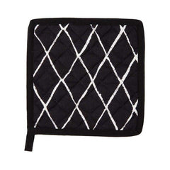 Trapunta Black & White Pot Holder