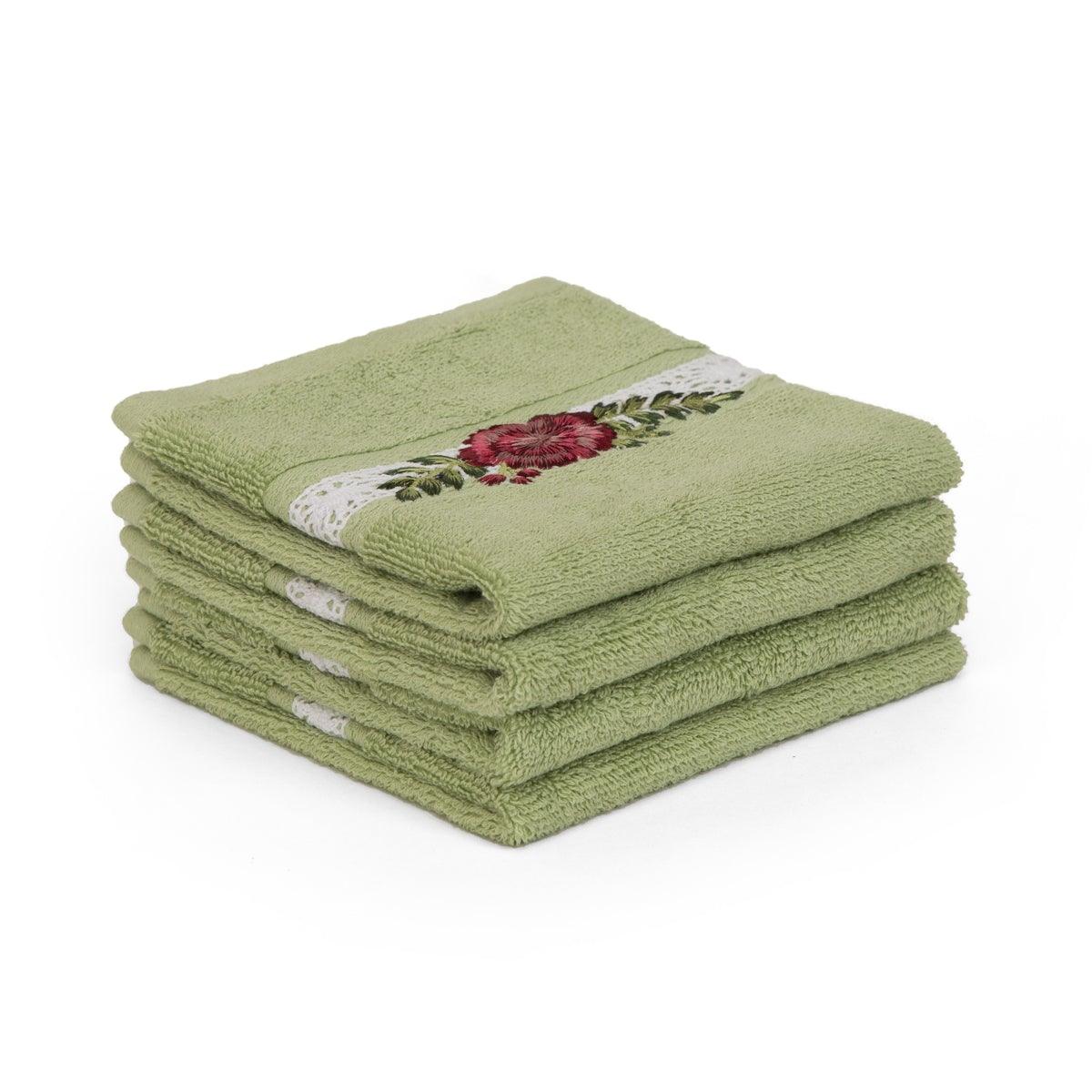 Sage Guest Towel Set of 4 - Home4u