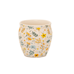 Darza Kulhad Floral Multi Set Of 4