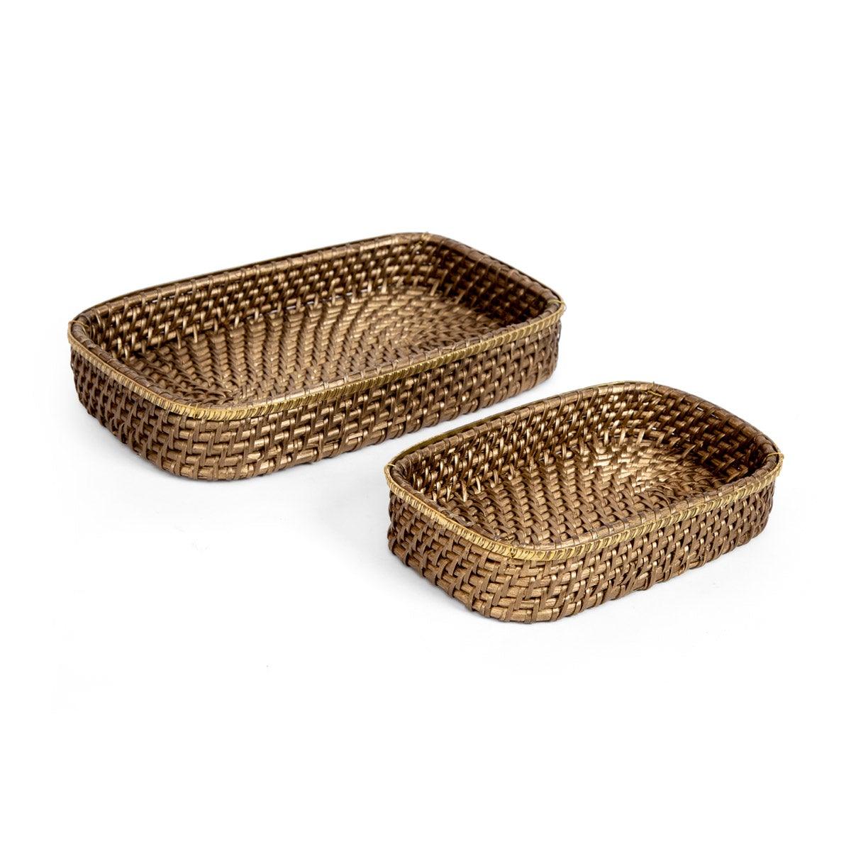 Aspen Cane Basket Set of 2 - Home4u