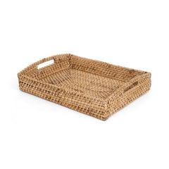 Aspen Rattan Rrectangular Tray - Home4u