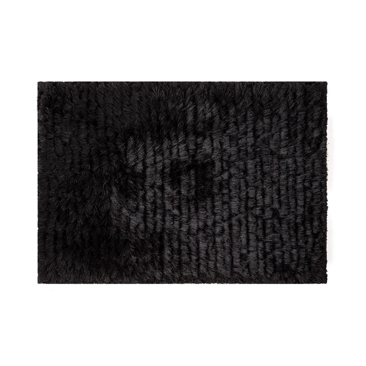 Adina Black Bath Mat - Home4u