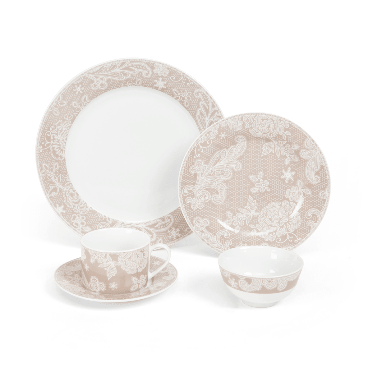 Delora Dinner Set of 24 pcs - Home4u