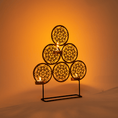 Rangoli  T Light  Holder