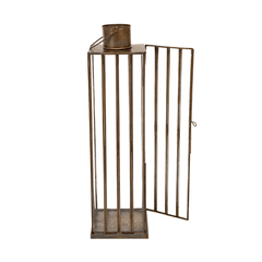 Archisha Lantern Large Brown