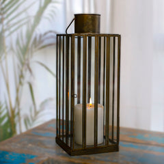 Archisha Lantern Large Brown