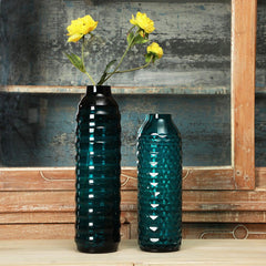 Azure Ring Cut Flower Vase