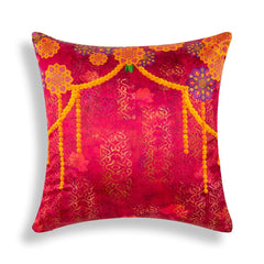 Anarkali LED Pink Cushion Cover - Home4u