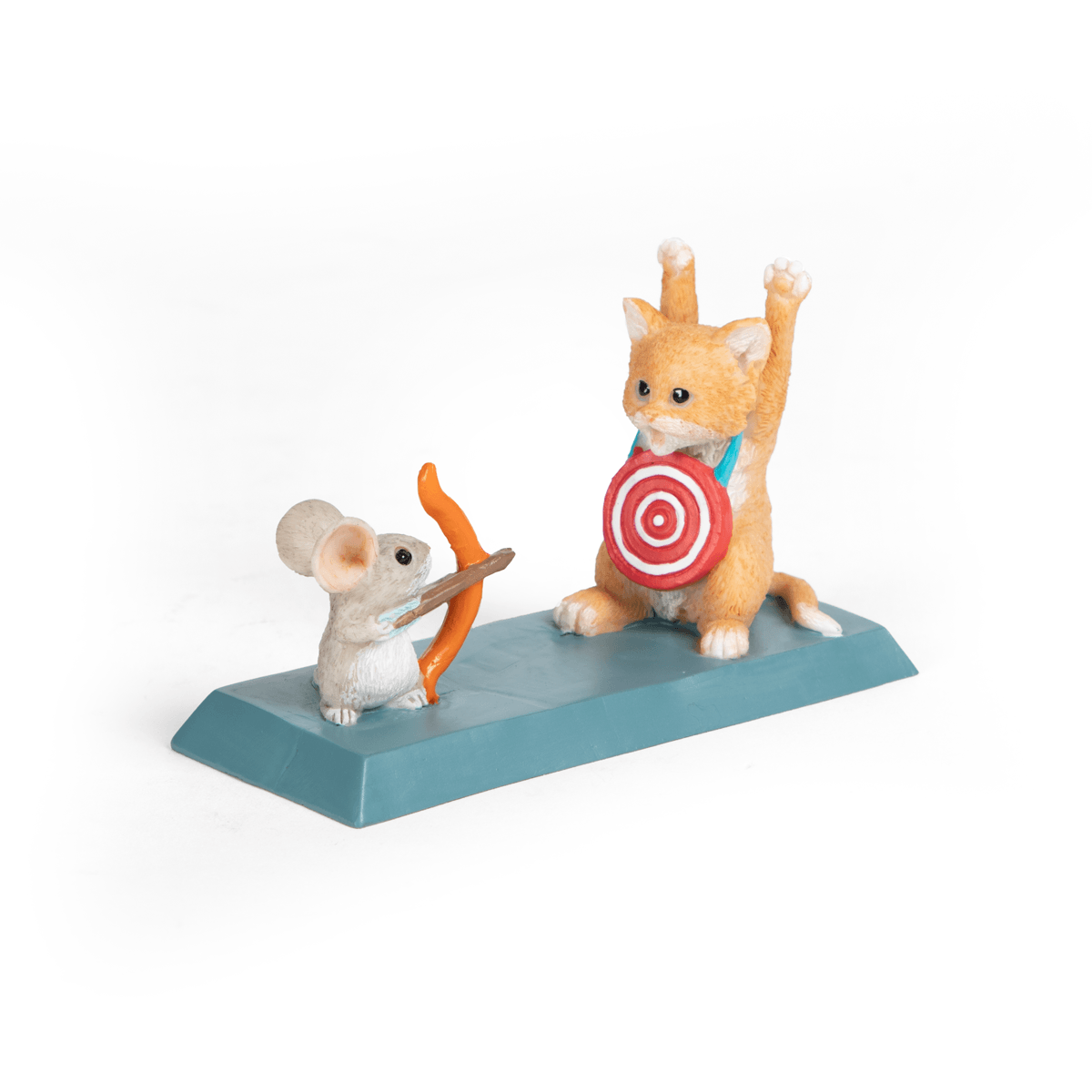 Cat and Rat Target Archery Mini Object - Home4u