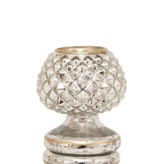 Kamil Candle Holder Silver
