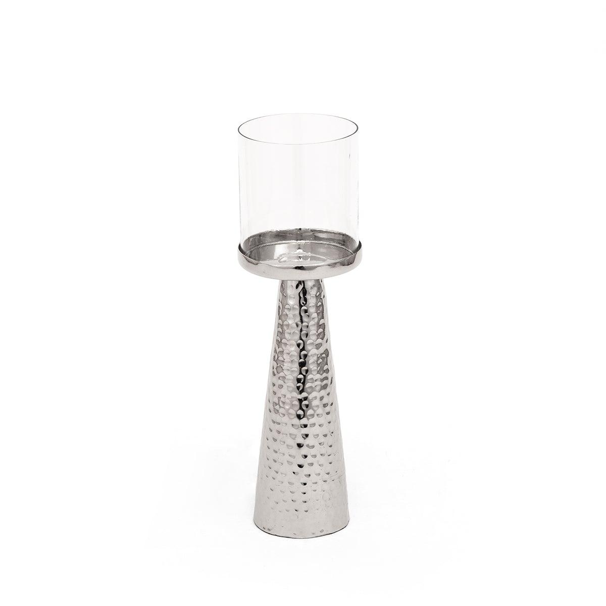Buy Ratih Hammered Taper Candle Holder Large online in India Home4u