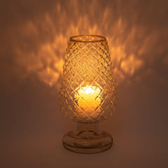 Kamil Tall Candle Holder Clear