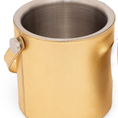 Bailey Ice Bucket With Tong Gold