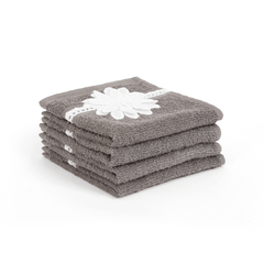 Lilia Guest Towel set of 4 - Home4u