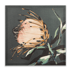 Ambrosia Beige Flower Wall Art