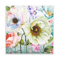 Calix Aster Off White Flower Wall Art