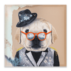 Max Cute Pup Wall Art