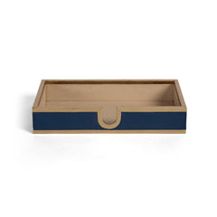 Lenny Tray Navy & Tan