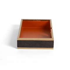 Lenny Tray Orange & Brown