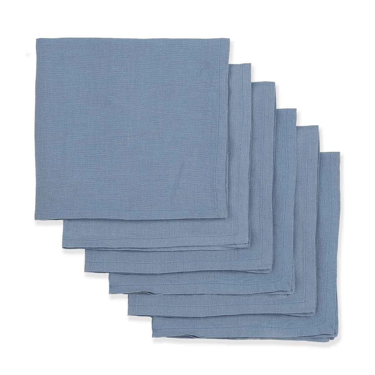 Yuriko Linen Napkin Set of 6 - Home4u