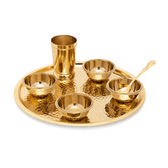 Aadvika Bhojan Thali Golden - Home4u