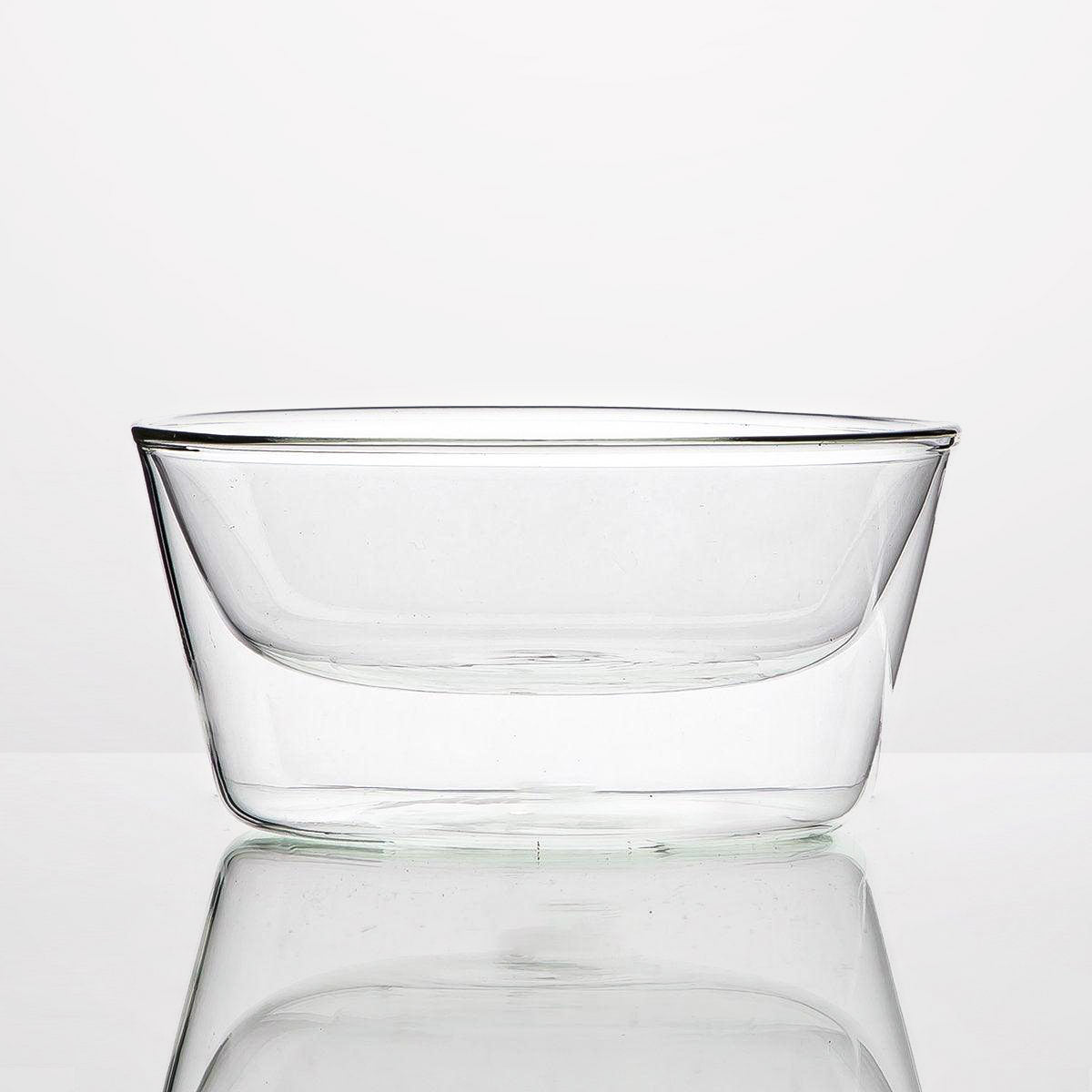 Zwiesel Kristallglas Transparent Jenaer Glass Serving Bowl Wide- Set of 2  Small