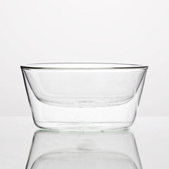 Zwiesel Kristallglas Transparent Jenaer Glass Serving Bowl Wide- Set of 2  Small
