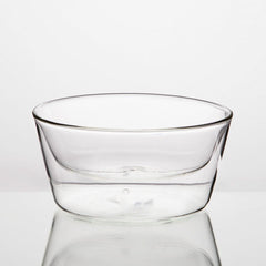 Zwiesel Kristallglas Transparent Jenaer Glass Serving Bowl Wide- Set of 2  Small