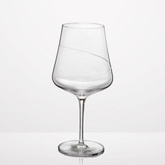 Zwiesel Kristallglas Sz,Burgundy Goblet Transparent Glass Set Of 2